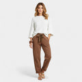 Women’s Cord Trousers – Relaxed Fit, Full Length