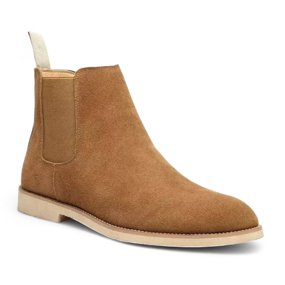 Men’s Chelsea Boots – Slip-On Design, Almond Toe, Upper
