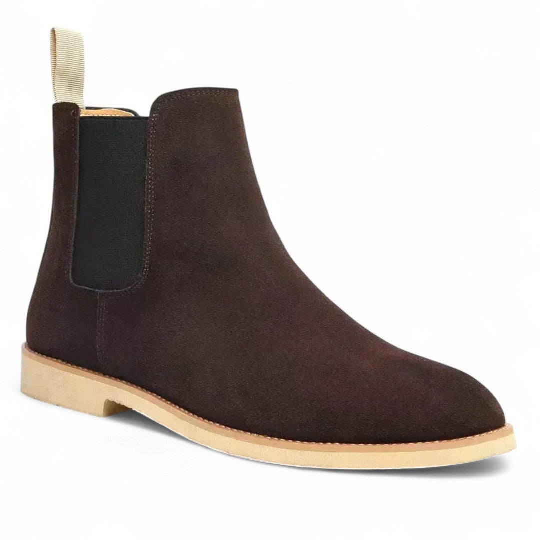 Men’s Chelsea Boots – Slip-On Design, Almond Toe, Upper