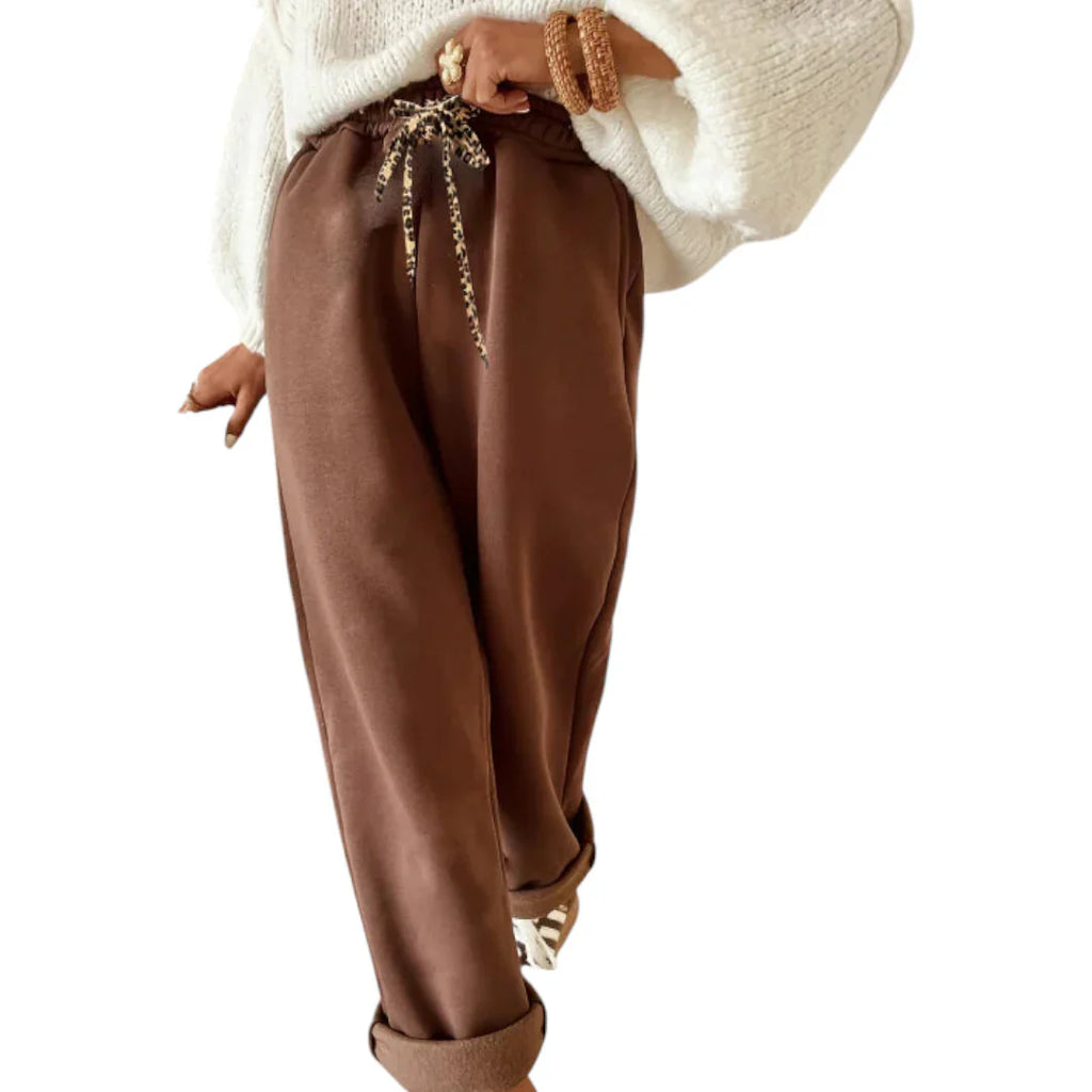 Women’s Cord Trousers – Relaxed Fit, Full Length