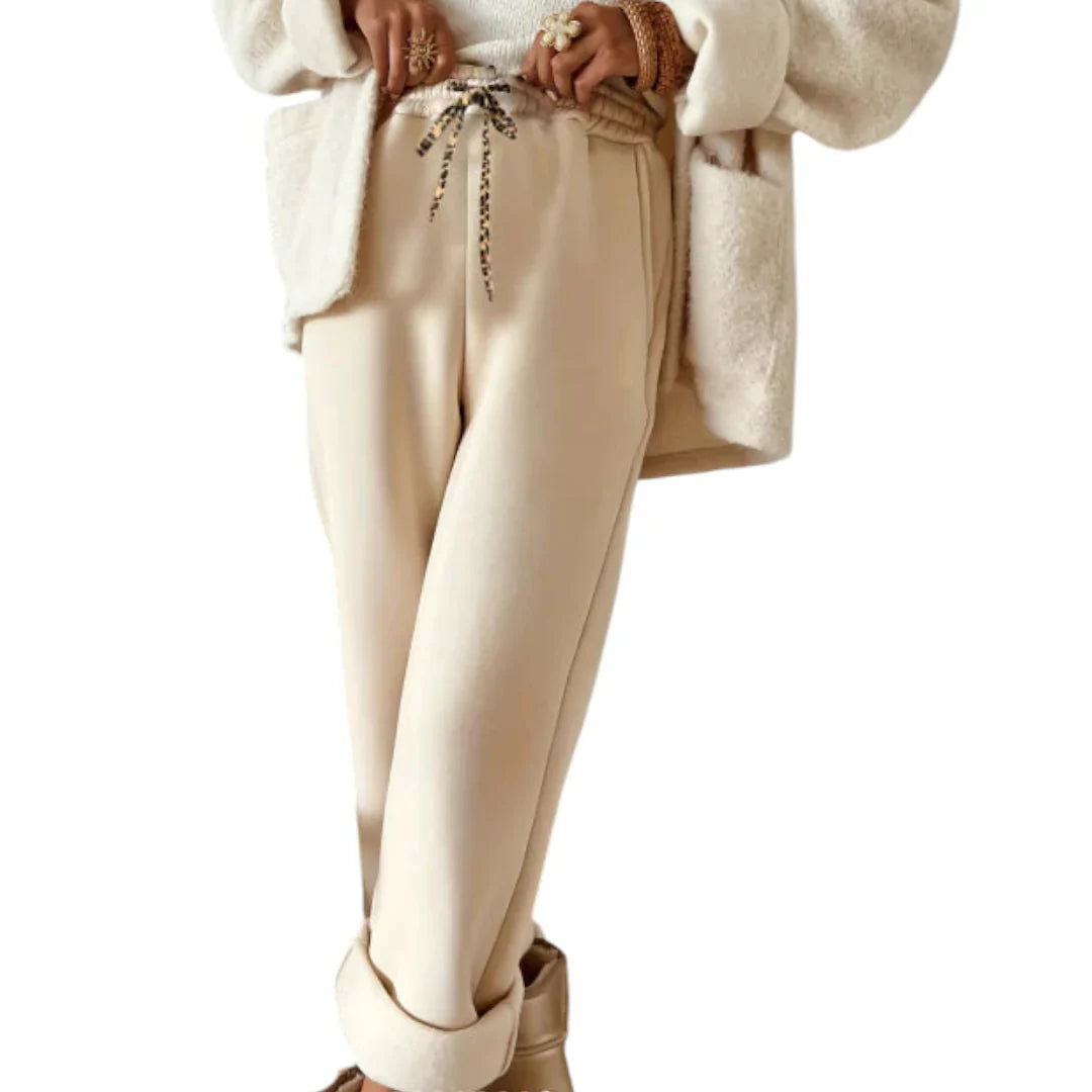 Women’s Cord Trousers – Relaxed Fit, Full Length