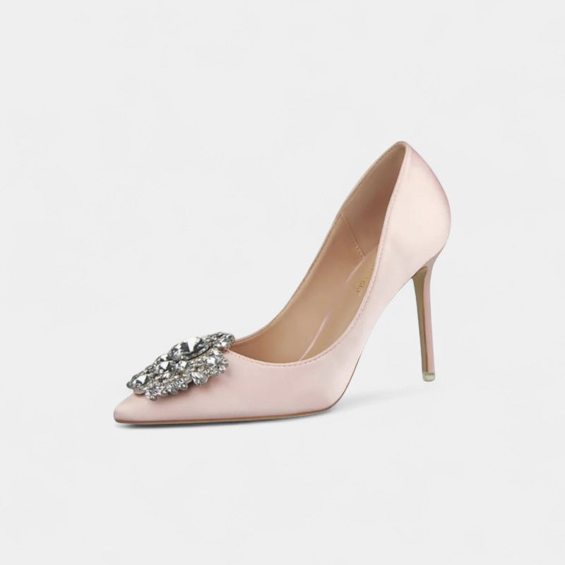 Women’s Heeled Shoes – High Heel, Decorative Detail