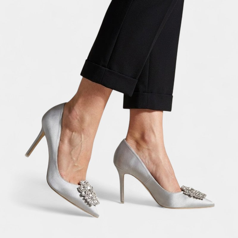 Women’s Heeled Shoes – High Heel, Decorative Detail
