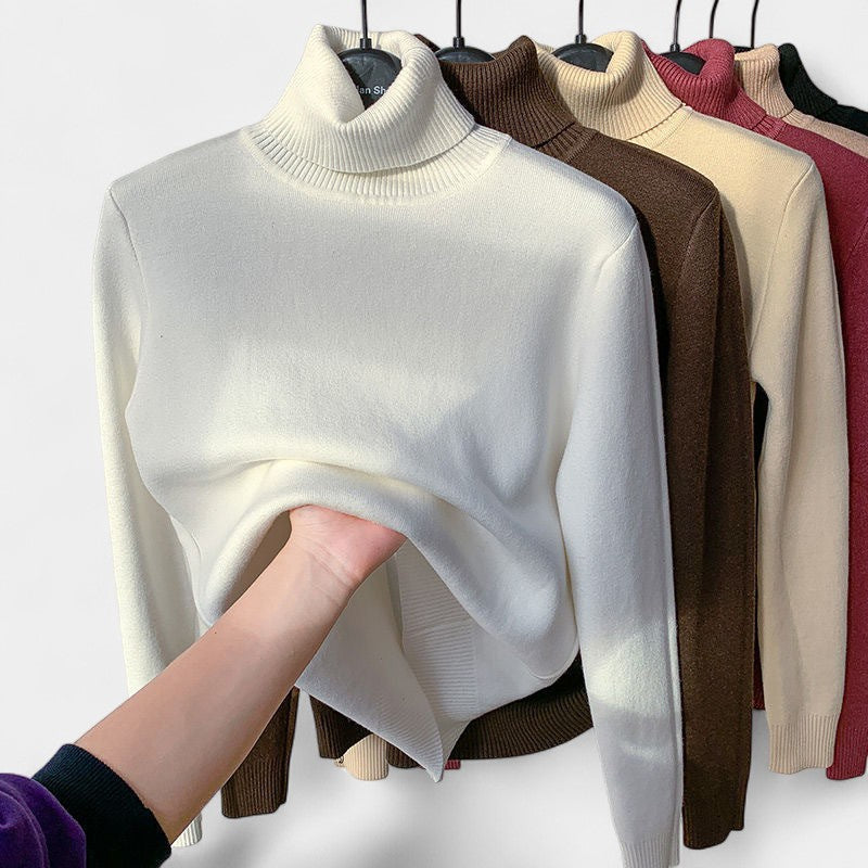 Women’s Knitted Jumper – High Neck