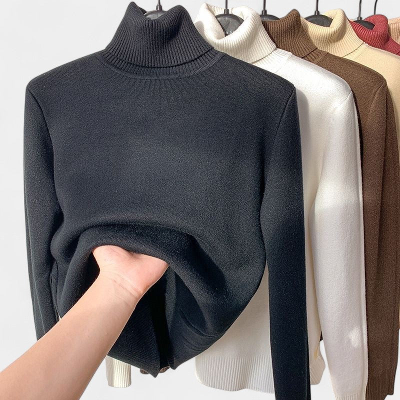 Women’s Knitted Jumper – High Neck