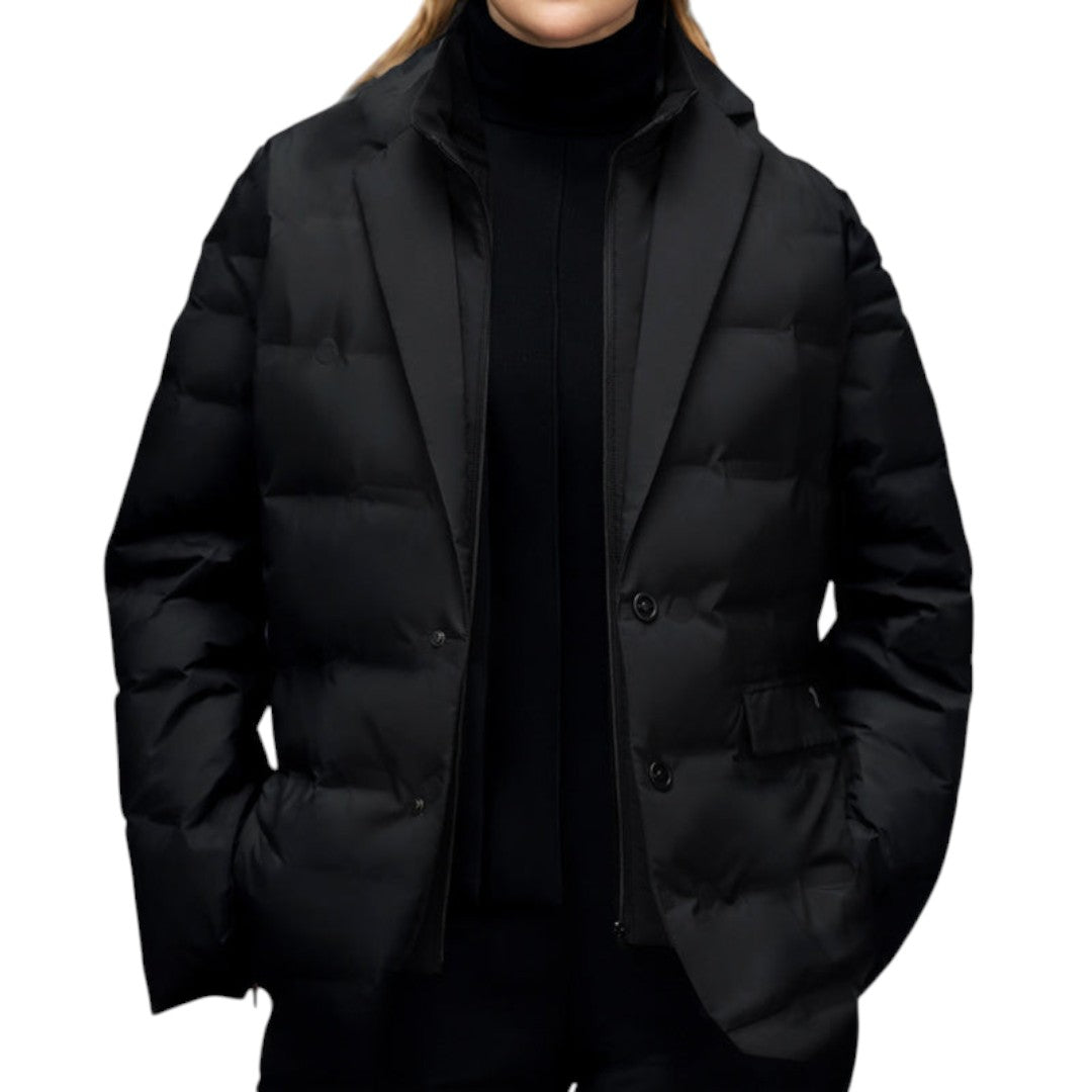Women’s Padded Jacket – Button Front, Long Sleeves