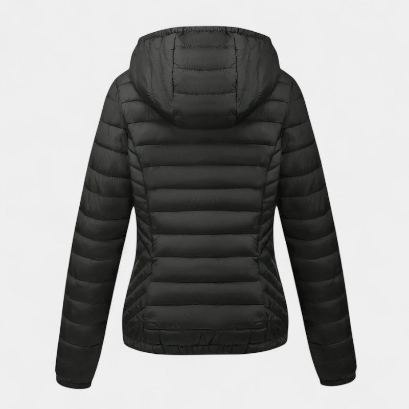 Women’s Padded Jacket – Hooded Design, Lining