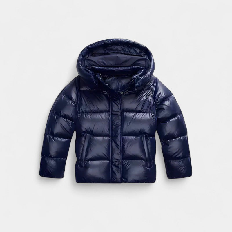 Women’s Padded Jacket – Hooded, Quilted Design