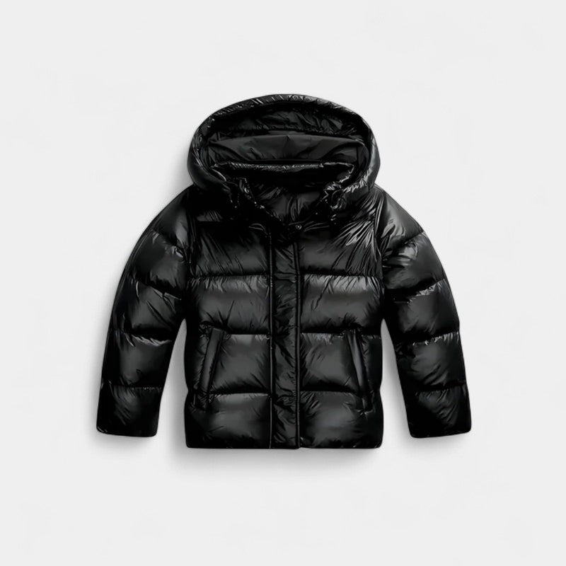 Women’s Padded Jacket – Hooded, Quilted Design