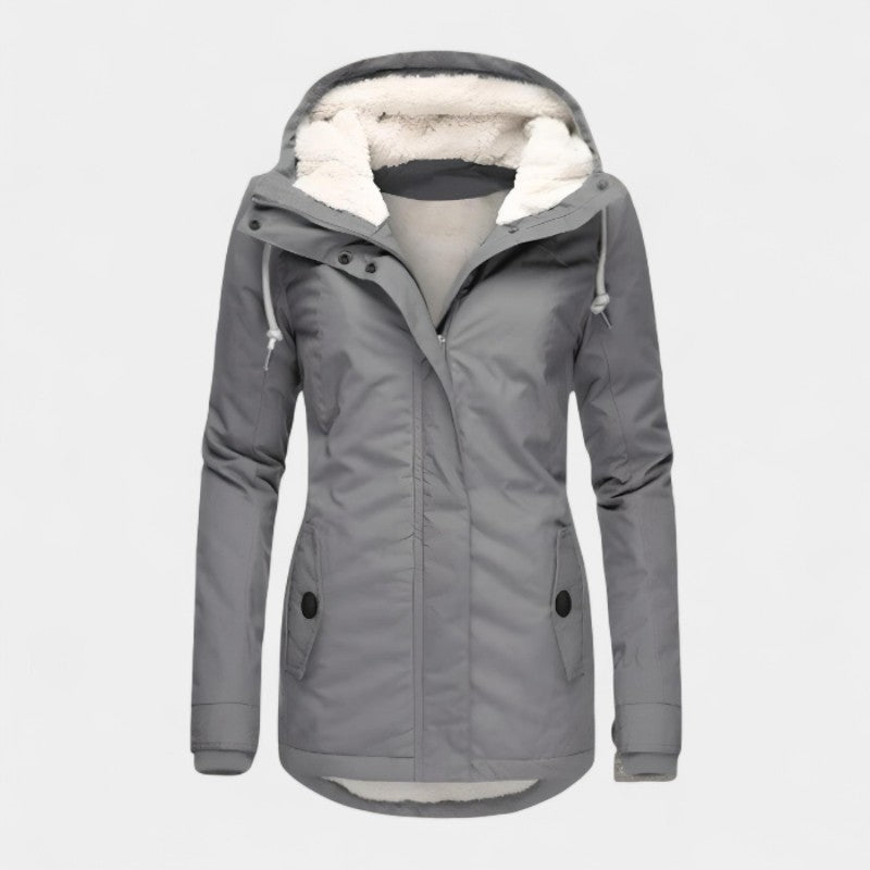 Women’s Parka – Lined Design, Teddy Inner Layer