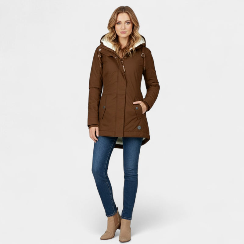 Women’s Parka – Lined Design, Teddy Inner Layer