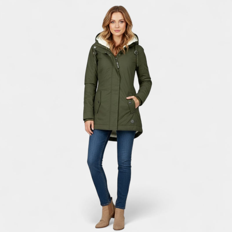 Women’s Parka – Lined Design, Teddy Inner Layer
