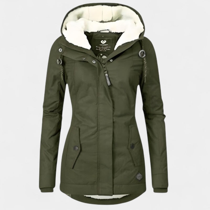 Women’s Parka – Lined Design, Teddy Inner Layer