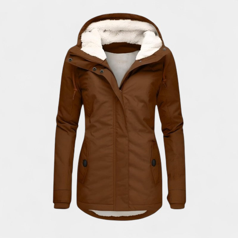Women’s Parka – Lined Design, Teddy Inner Layer