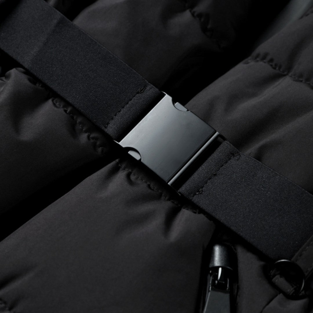 Women's Puffer Jacket – Belted