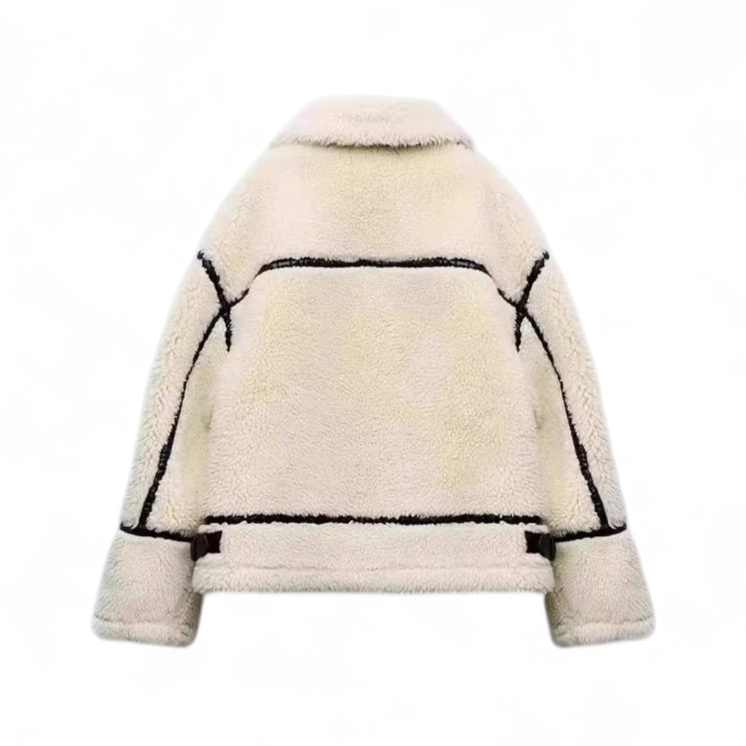 Women’s Soft Jacket – Zip Front, Oversized Fit