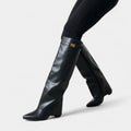 Women’s Slouch Boots – Pointed Toe, Pull On Design